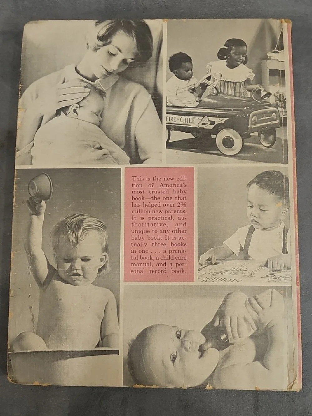 Vintage Better Homes And Gardens Baby Book 1969 Prenatal Childcare Record